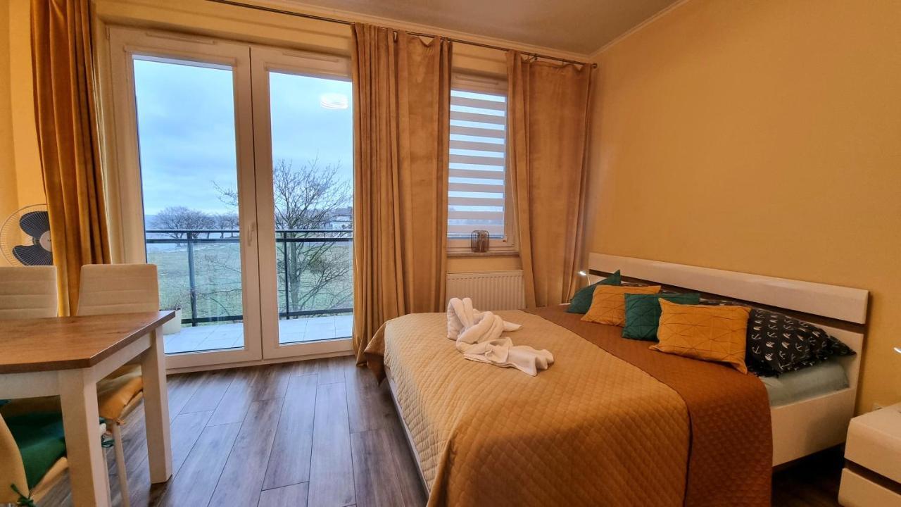 Apartament "Zloty Relaks" Tuz Przy Plazy Z Balkonem Z Widokiem Na Hel I Hamakami بوتسك المظهر الخارجي الصورة